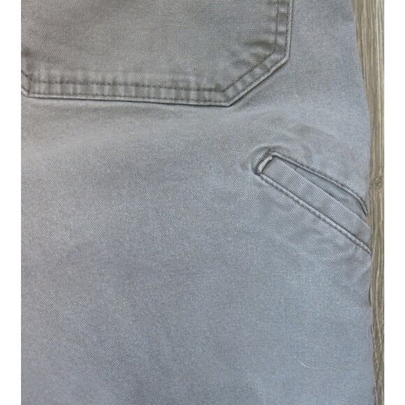 DICKIES Work Uniform Pants Size 38x30 Men Cell Pocket Cotton Gray Mechanic - Picture 8 of 9